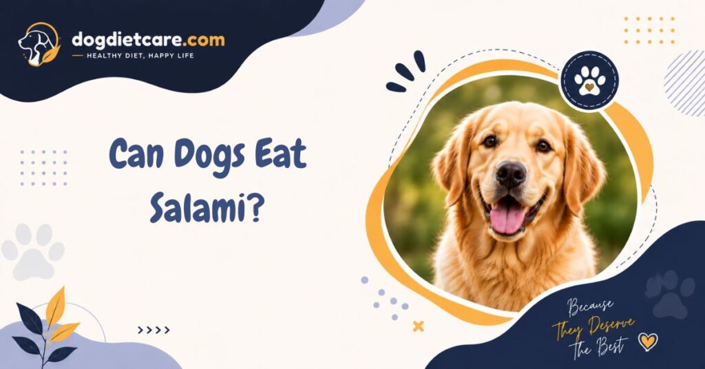 Can Dogs Eat Salami?