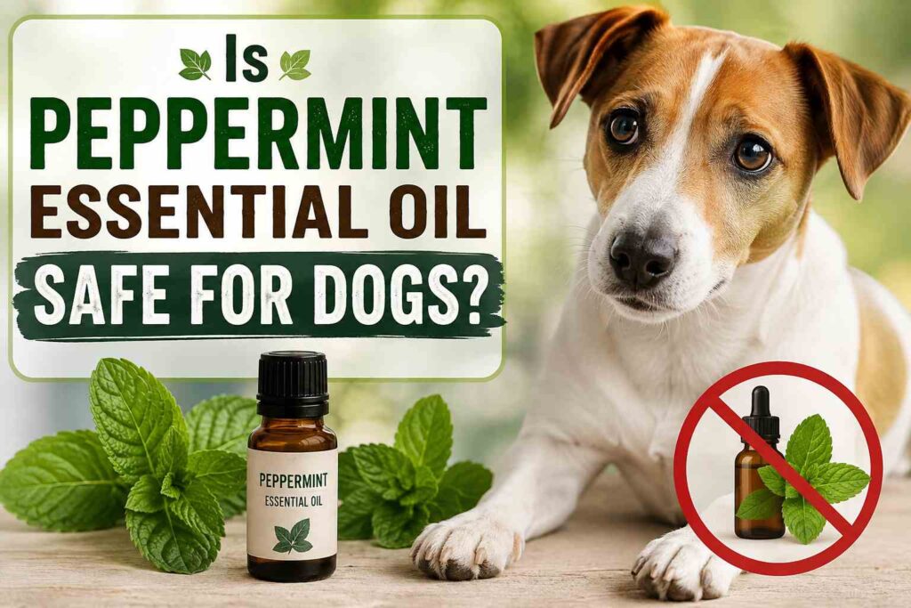 Is Peppermint Essential Oil Safe For Dogs​