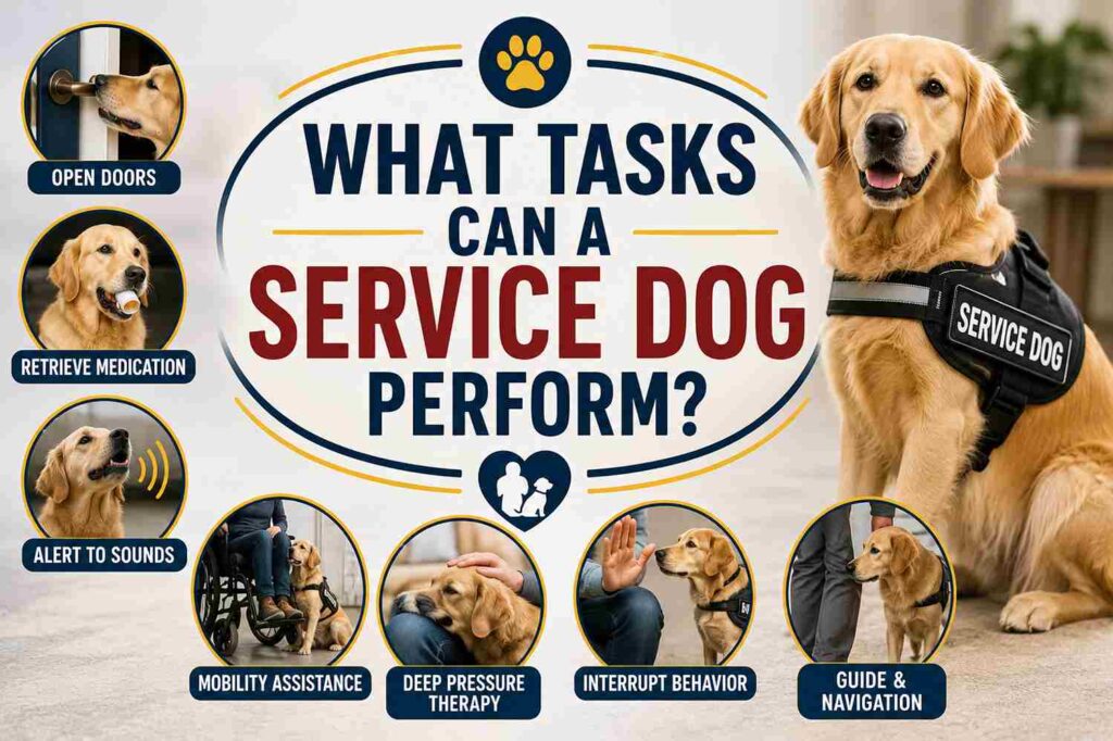 What Tasks Can a Service Dog Perform