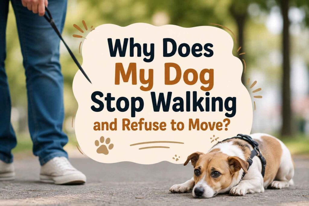 Why Does My Dog Stop Walking and Refuse to Move?