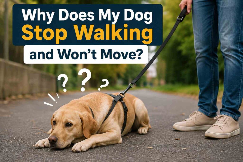 Why Does My Dog Stop Walking and Won’t Move?